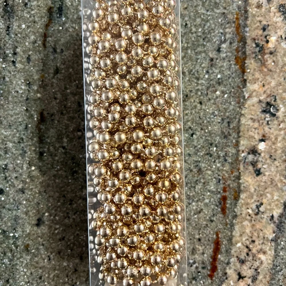 Wondershop Gold Bead Garland